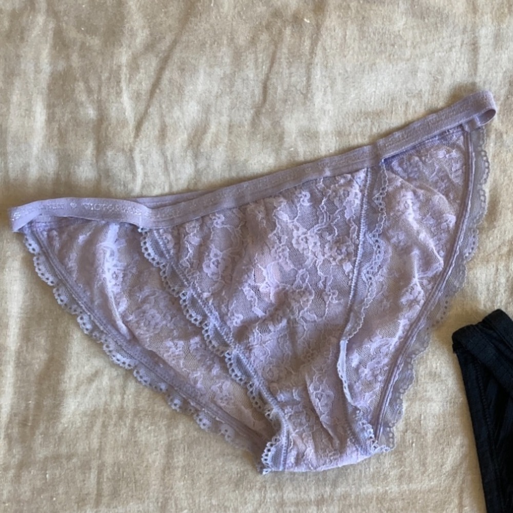 Victoria Secret Purple Lace Panties